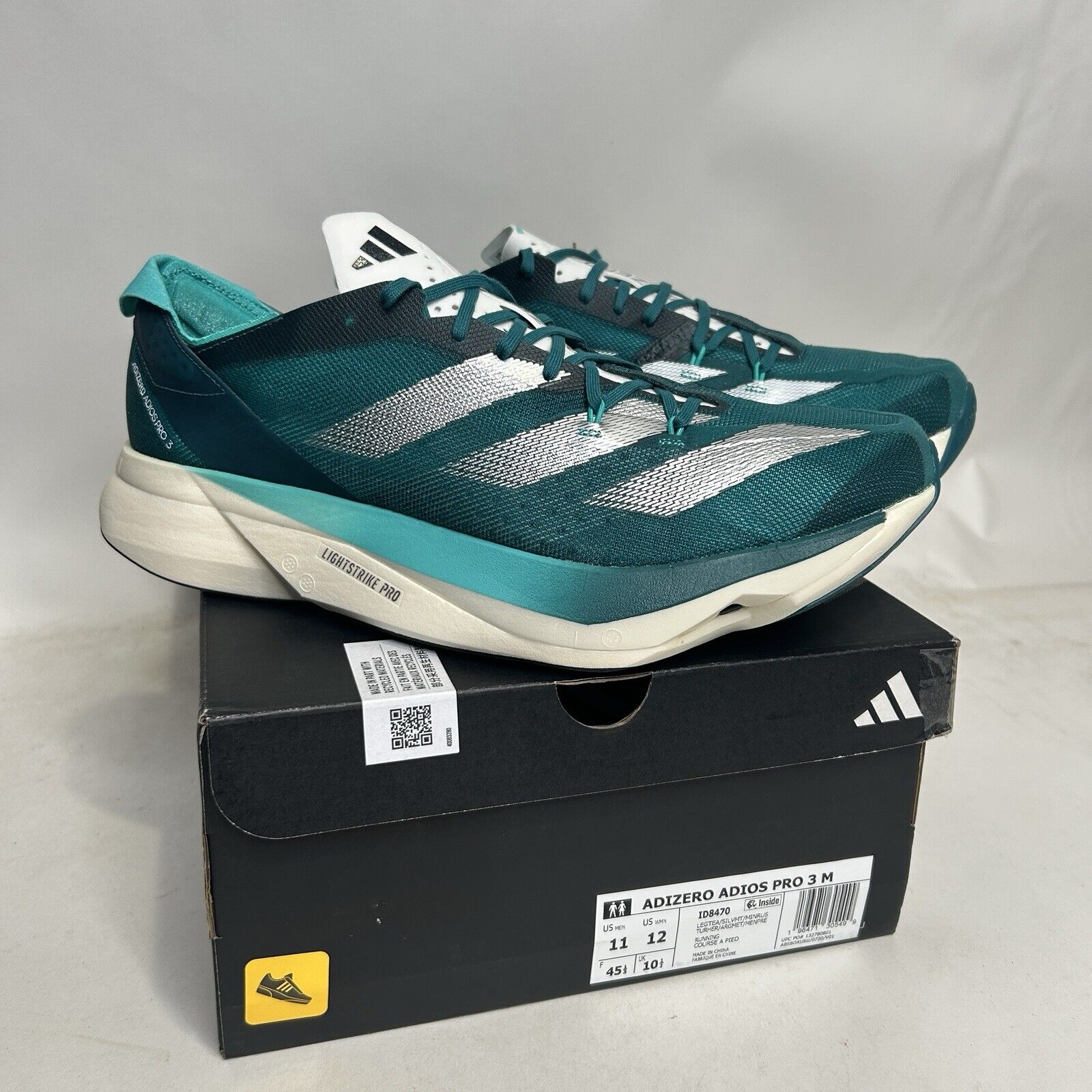 Adidas Shoes Adizero Adios Pro 3 “Legacy Teal” 2024